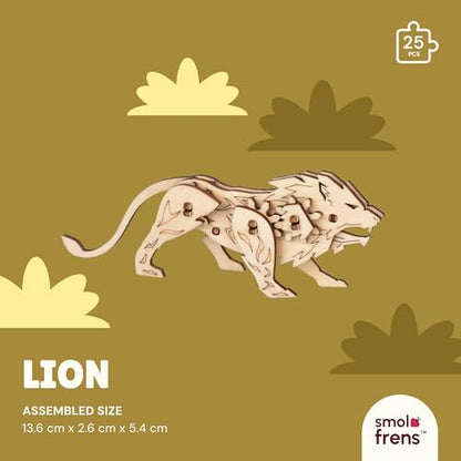 3D Wooden Puzzles for Kids Ages 8+ (6 Count)