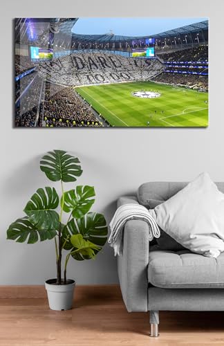 Tottenham Hotspur Stadium Tempered Glass Wall Art Painting for Living Room