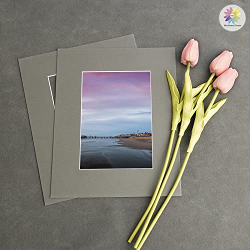 Mat Board Center 10 Pack 8x10 Photo Mats for 5x7 Picture