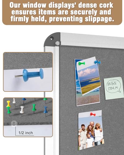 36"x24" Enclosed Bulletin Board