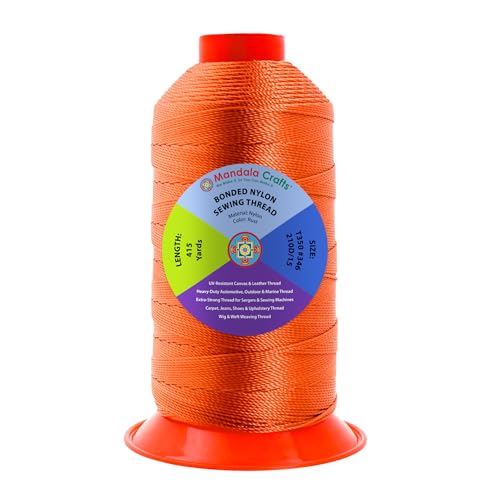 Size 346 210D T350 Rust Bonded Nylon Thread