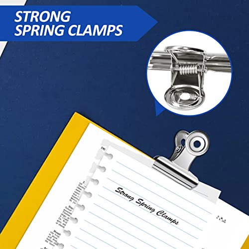 30 Pack Bulldog Clips 0.87 Inch Small Hinge Paper Clips (30 Count)