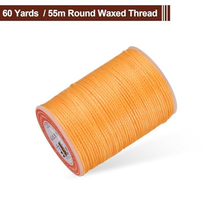 Leather Sewing Waxed Thread 0.8mm 60Yards