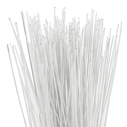 26 Gauge White Floral Wire Stem for Flower Arrangement Craft Supply