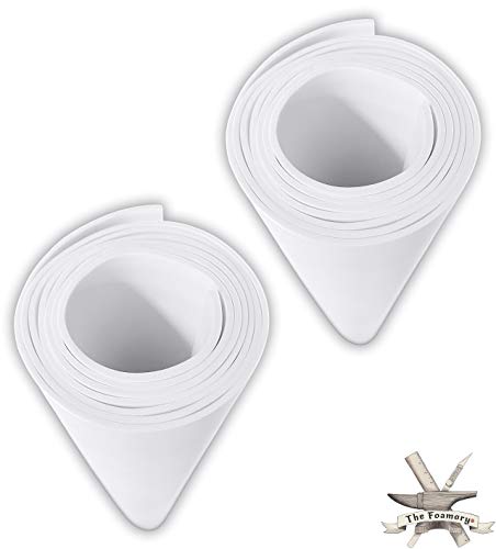 2 Pack White EVA Foam Sheet