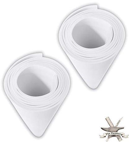 2 Pack White EVA Foam Sheet