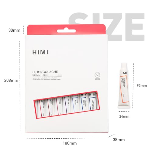 Gouache Paint Tube Set