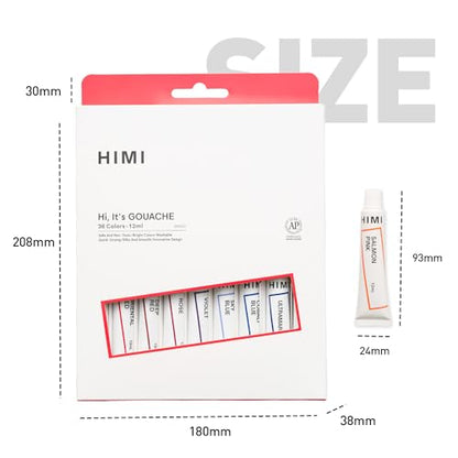 Gouache Paint Tube Set