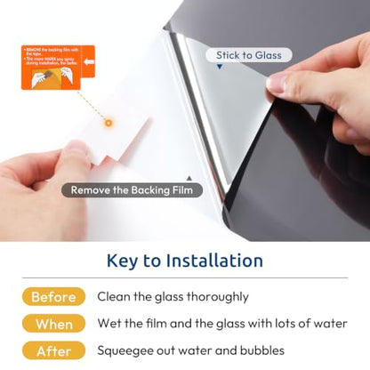 Window Privacy Film One Way (16.15 Sq Ft)