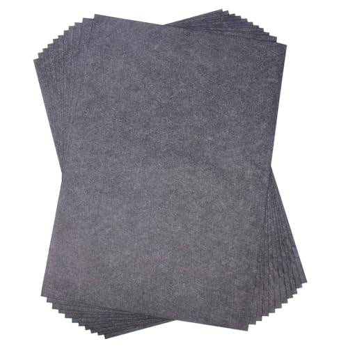 100 Sheets Black Carbon Transfer Tracing Paper for Wood (100 Count)