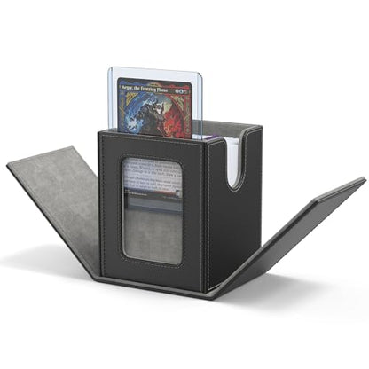 MTG Deck Box with Window Display Holds 100 Double