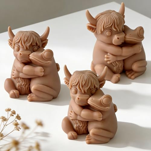 Couple Animal Cylinder Candle & Resin Mold