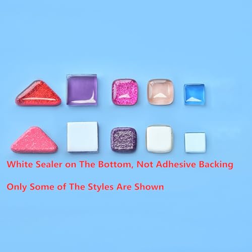 500g Mixed Color Irregular Crystal Mosaic Tiles