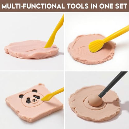 18 Pack Pottery Clay Tool Kit (18 Count)