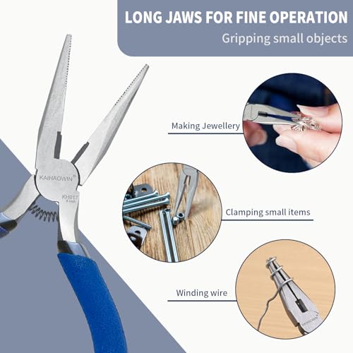 5" Mini Needle Nose Pliers (5 Count)