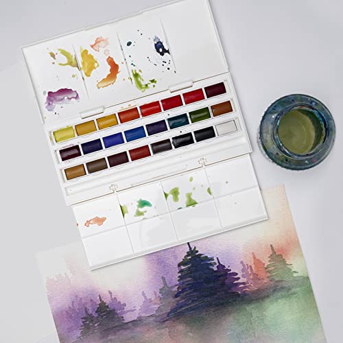 Cotman Watercolor Paint Set (24 Count)