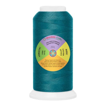 Teal Tex 70 Polyester Heavy Duty Thread for Upholstery