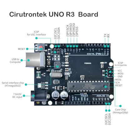 Super Starter Kit for Adults and Schoolchildren Compatible with Arduino IDE