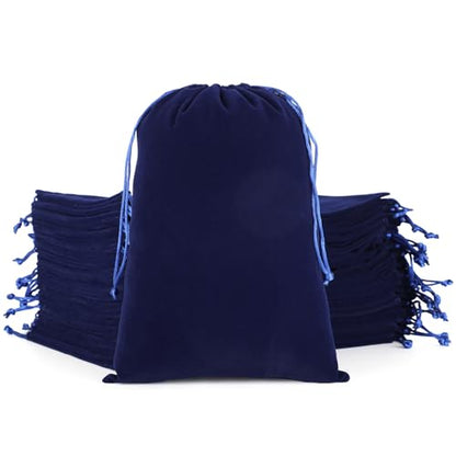 50Pcs Velvet Gift Bags (33.6866 Ounce)