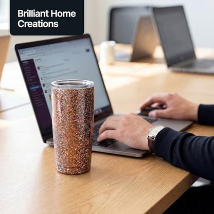Craft Glitter Bronze Brown Holographic 100g Super Chunky Glitter (3.5 Ounce)