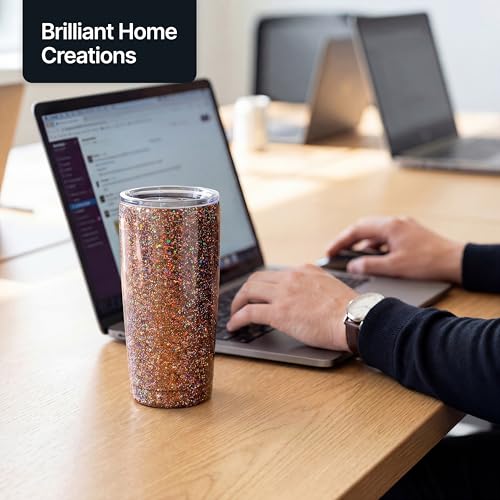 Craft Glitter Bronze Brown Holographic 100g Fine Glitter (3.5 Ounce)