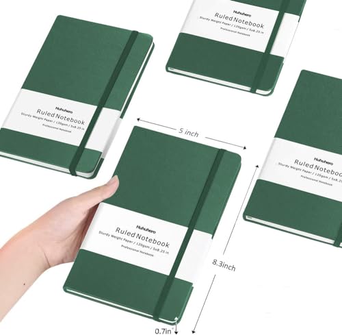 5 Pack Lined Notebook Journals (5 Count)