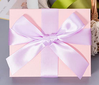 1 1 2 Inch Lilac Solid Satin Ribbon for Gift Wrapping (150 Foot)