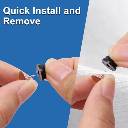 100set Rubber Pin Backs (100 Count)