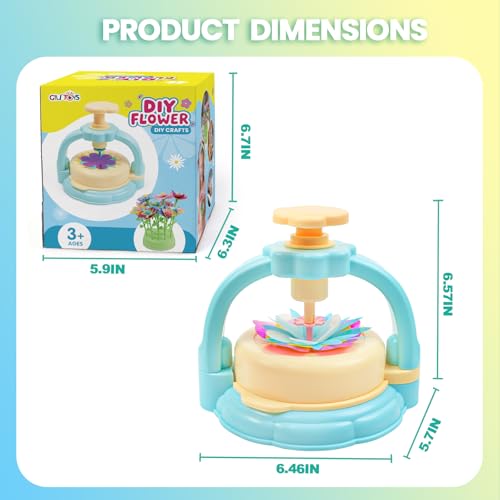 Flower Craft Kit for Kids Ages 4 (120 Count)