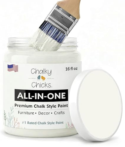 Salt Flats 16 Fl Oz Chalk Paint for Furniture All in One