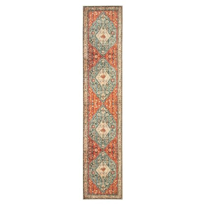 Felice Boho Tribal Runner Rugs with Rubber Backing