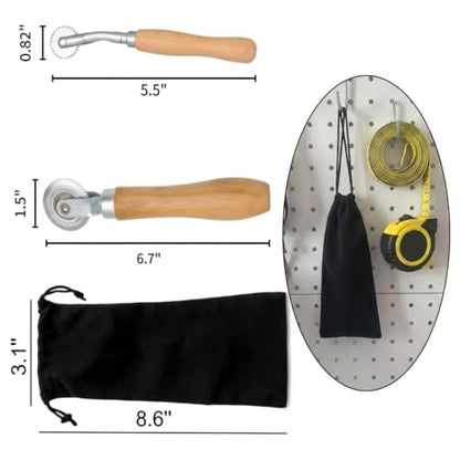 Box Resizer Tool Kit with Solid and Dashed Scoring Wheels