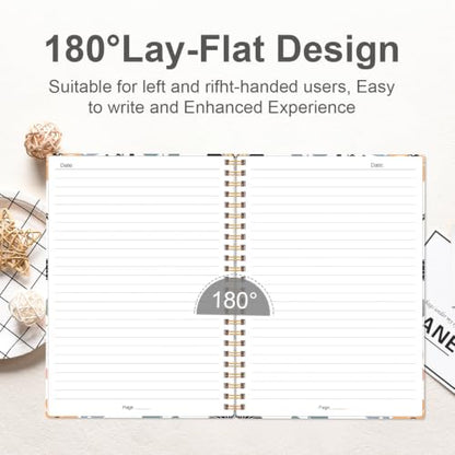 Lined Spiral Journal Notebook for Women & Men
