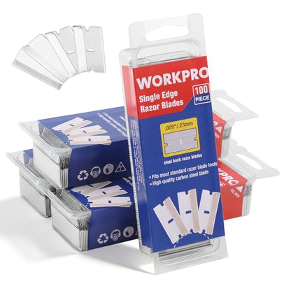 400 Pack Single Edge Razor Blades (400 Count)