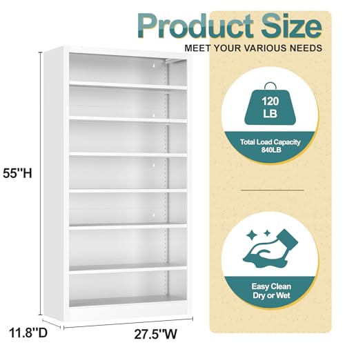 Metal Bookcase