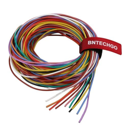 20 AWG Silicone Wire Kit 10 Color Each 5ft Stranded Tinned Copper
