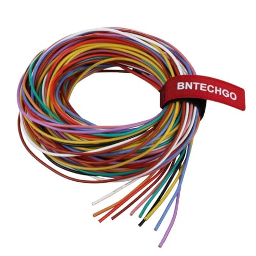 20 AWG Silicone Wire Kit 10 Color Each 10ft Stranded Tinned Copper (10 Count)