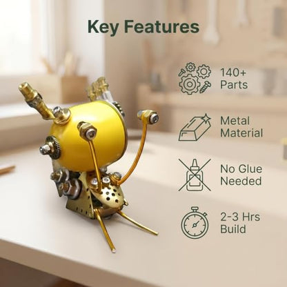 Steampunk Snail Metal Model Kit