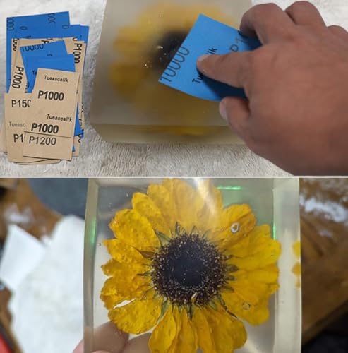 20Pcs 9 x 3.6 Inchs 10000 Grit Wet and Dry Handmade Universal Sanding Sheets (20 Count)