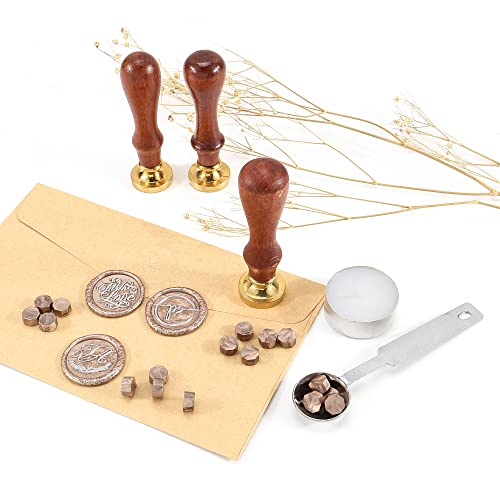360 Pcs Champagne Gold Sealing Wax Beads for Wax Seal Stamp