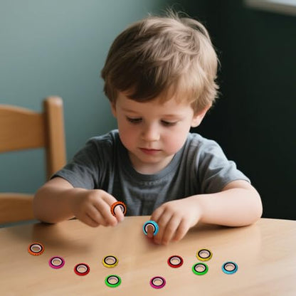Fidget Toys Sensory Ring for Kids (24 Count)