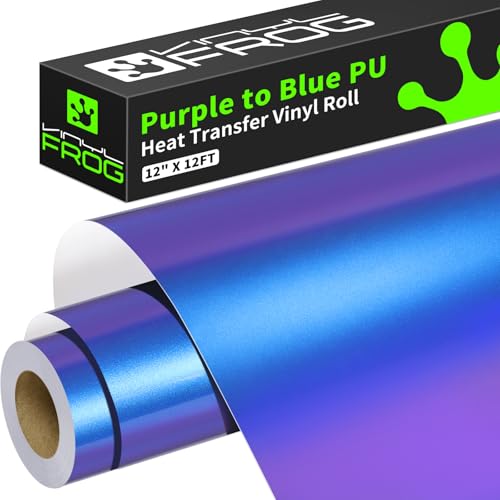 Chameleon Heat Transfer Vinyl Roll 12" x12ft Gradient HTV Vinyl