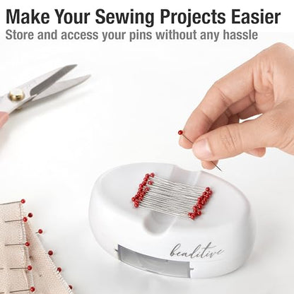 Magnetic Pin Cushion with Drawer