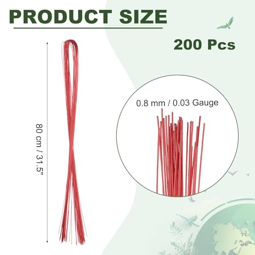 32 Inch 22 Gauge Floral Stem Wire