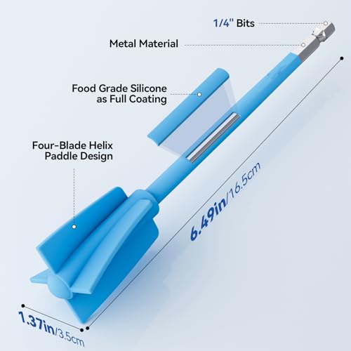 Silicone Resin Mixer Paddles
