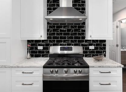 100 Pieces Peel and Stick Backsplash for Kitchen (12.5 Sq Ft)