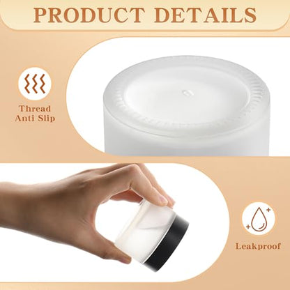 Glass Jars with Lids (24 Count)