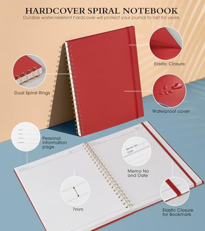 Spiral Notebook Journal 8.5” x 11”