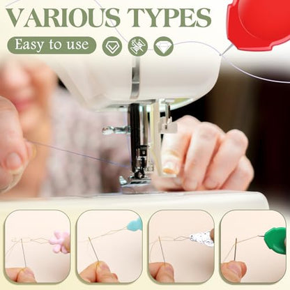 50 PCS Needle Threaders Kit (50 Count)