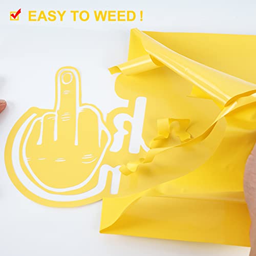 Yellow Heat Transfer Vinyl Rolls